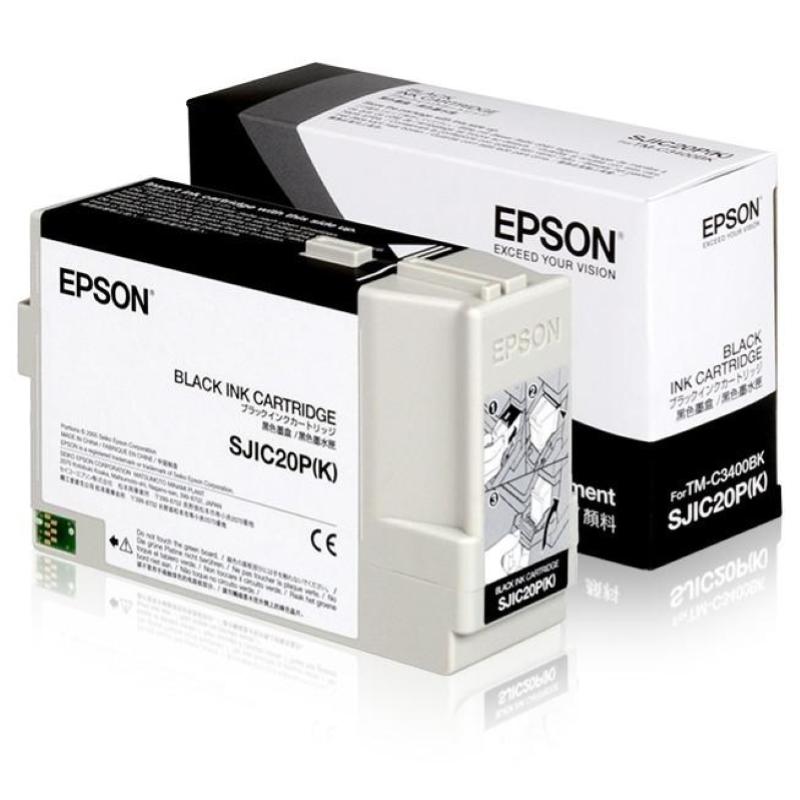 Epson sjic20p(k) - ink cartridge for tm-c3400bk (black) Epson sjic20p(k) - ink cartridge for tm-c3400bk (black)