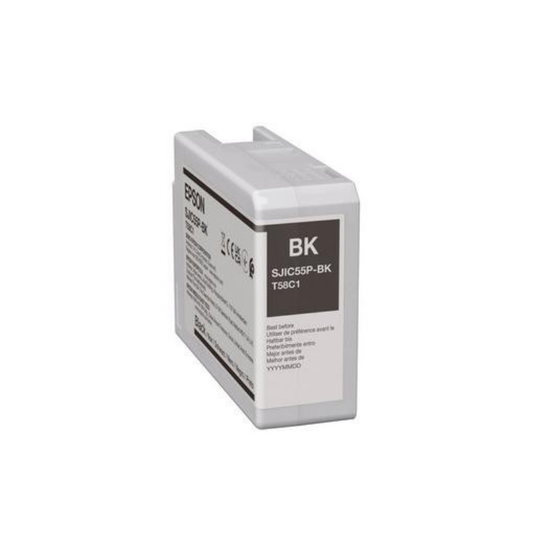 Epson sjic55(bk) cartuccia d`inchiostro 1 pz originale nero Epson sjic55(bk) cartuccia d`inchiostro 1 pz originale nero