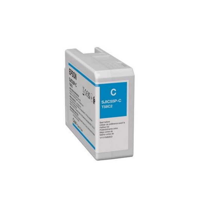 Epson sjic55(c) cartuccia d`inchiostro 1 pz originale ciano