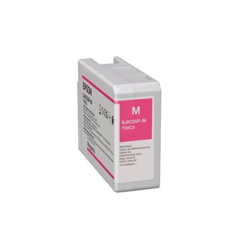 Epson sjic55(m) cartuccia d`inchiostro 1 pz originale magenta
