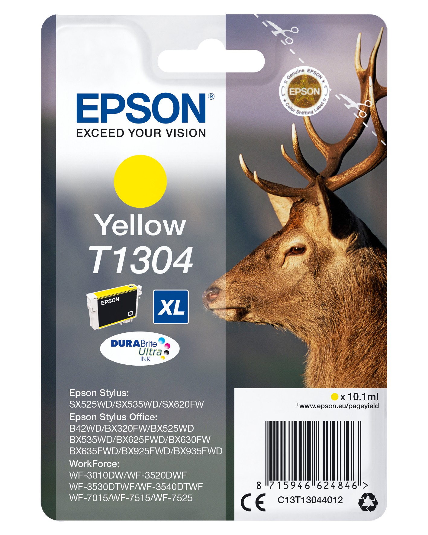Epson Stag Cartuccia Giallo Epson Stag Cartuccia Giallo