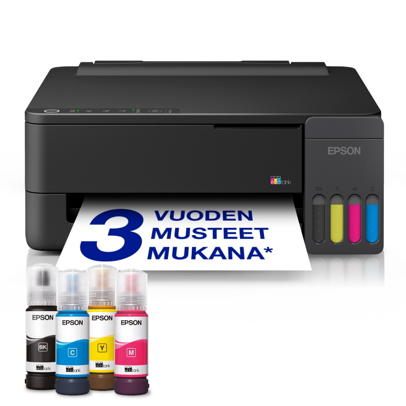 Epson - Stampante A4 Wi-fi Ecotank Et-1910-nero