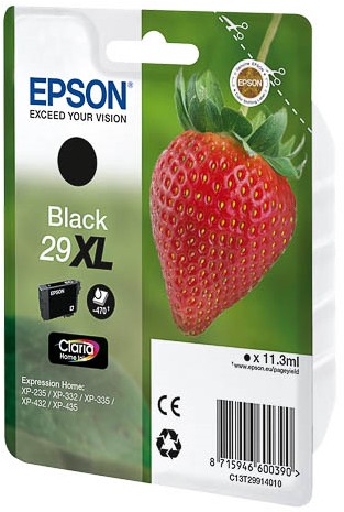 Epson Strawberry Cartuccia Fragole Nero Inchiostri Claria Home 29XL