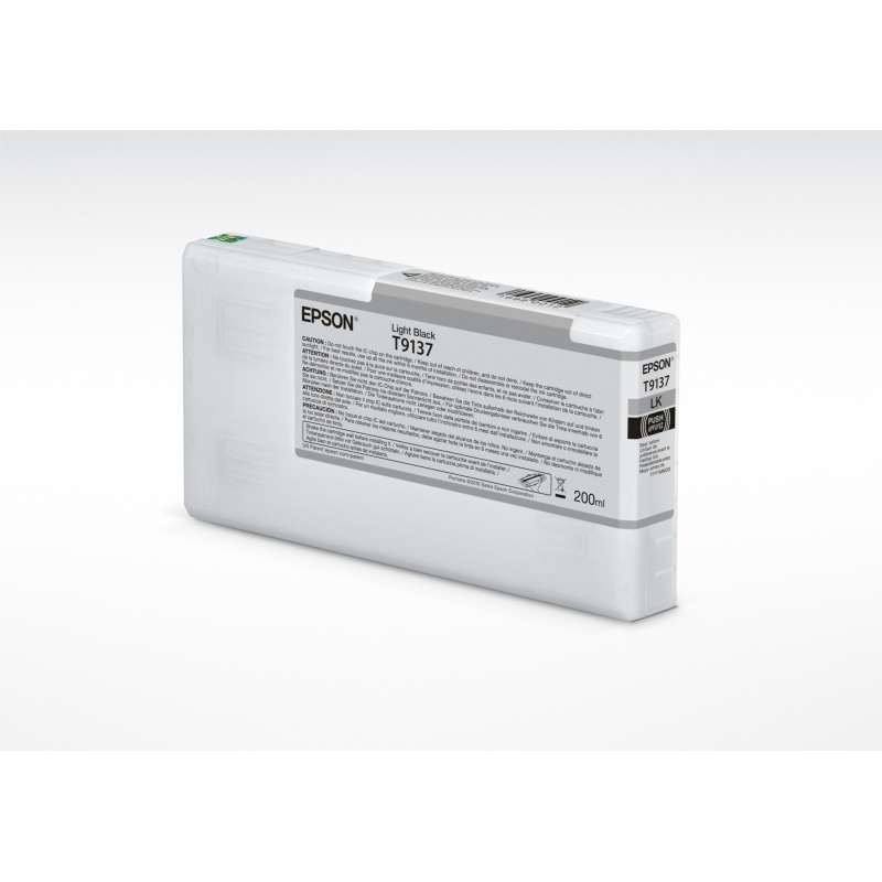 Epson t9137 light black ink cartridge (200ml)