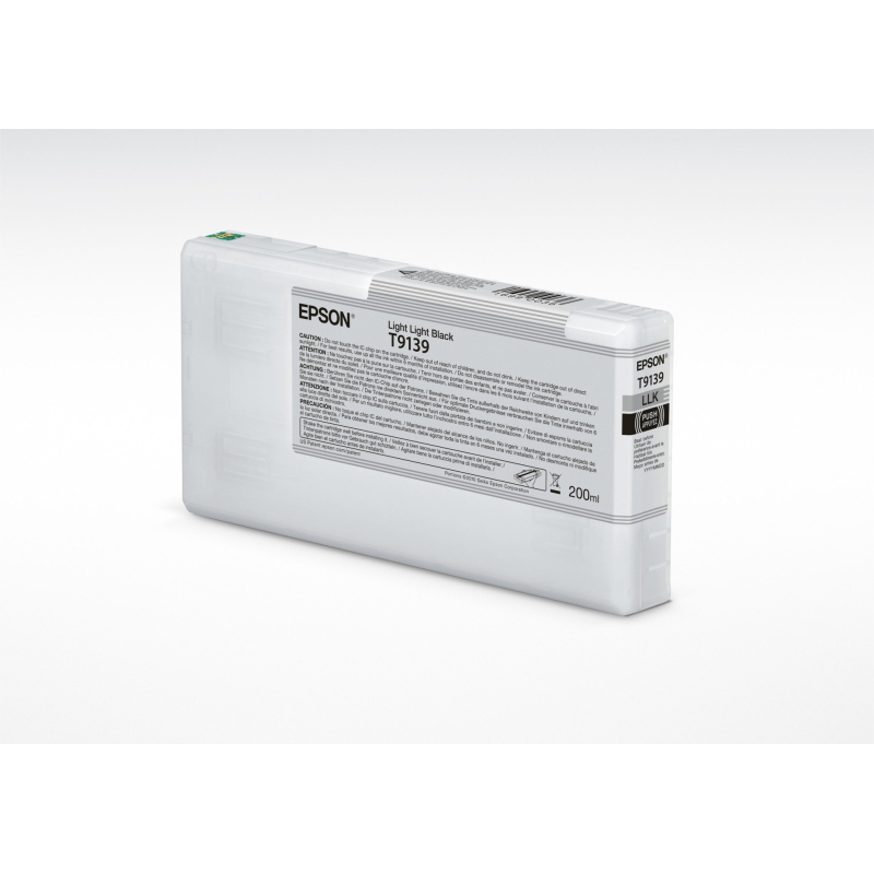 Epson t9139 light light black ink cartridge (200ml)