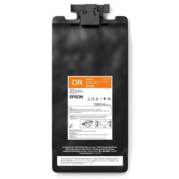 Epson ultrachrome gs3 cartuccia d'inchiostro 1 pz originale arancione - C13T51V800