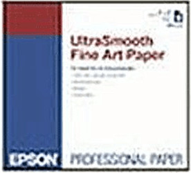 Epson UltraSmooth Fine Art Paper(325), fogli A3+ (13x19")