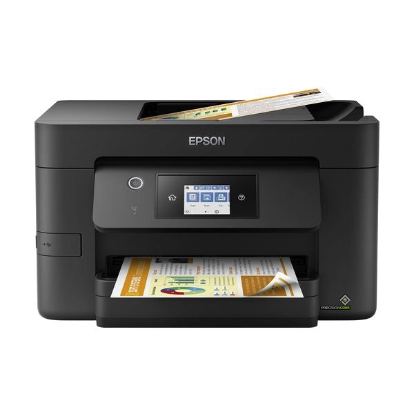 Epson workforce pro multifunzione inkjet wireless a4 wf-3820dwf con inchiostro gratuito per 6 mesi* e abbonamento readyprint* - C11CJ07403