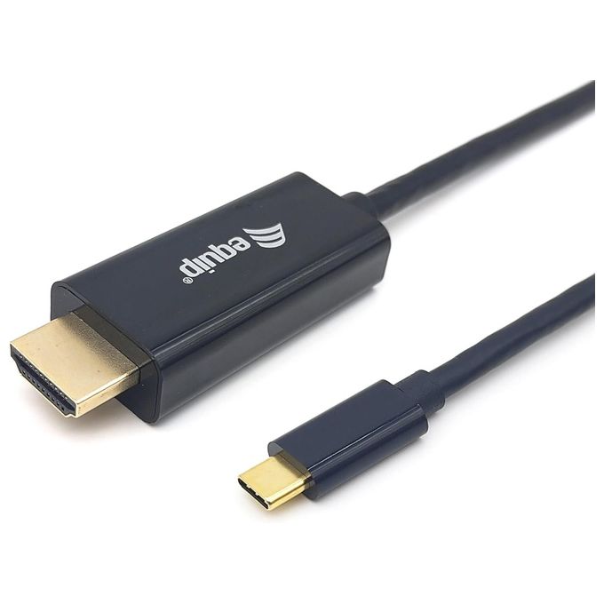 Equip 133411 Cavo Adattatore USB-C HDMI M-M 1 m 4K 30Hz colore Nero