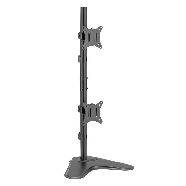 Equip 17-32 Dual Vertical Monitor Tabletop Stand 650128 Equip 17-32 Dual Vertical Monitor Tabletop Stand 650128