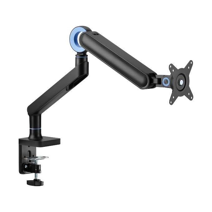 Equip 650184 Supporto da Tavolo per Monitor 17'' - 35'' Carico Max 10,5 Kg VESA 75x75 100x100 Regolabile Altezza Inclinazione Rotazione Gestione Cavi colore Nero Equip 650184 Supporto da Tavolo per Monitor 17'' - 35'' Carico Max 10,5 Kg VESA 75x75 100x100 Regolabile Altezza Inclinazione Rotazione Gestione Cavi colore Nero