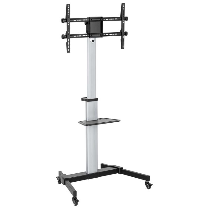 Equip 650630 Carrello LFD rotante da 37-86 pollici Supporto fino a 50 Kg Rotazione 90° Inclinazione -10° +5° VESA max 600x400 colore Argento Equip 650630 Carrello LFD rotante da 37-86 pollici Supporto fino a 50 Kg Rotazione 90° Inclinazione -10° +5° VESA max 600x400 colore Argento