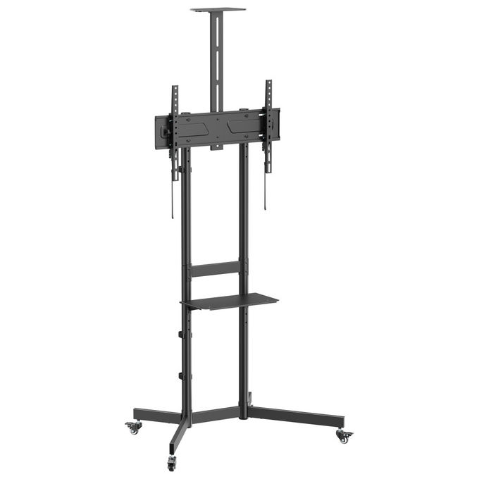 Equip 650636 Carrello TV Mobile Economy 37-70'' Inclinabile Nero