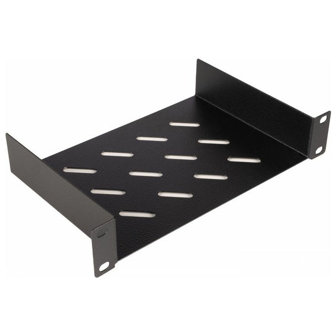 Equip EZFS-10-1-15-B Mensola per Scaffale 1U Nero 48.3 cm Equip EZFS-10-1-15-B Mensola per Scaffale 1U Nero 48.3 cm