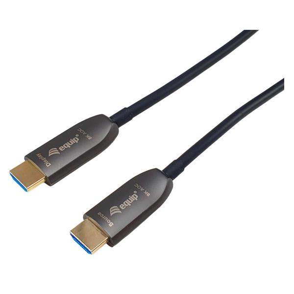 Equip Hdmi 2.1 Active Optic Armored Cable 50m 8K/60Hz 48Gbps 119422