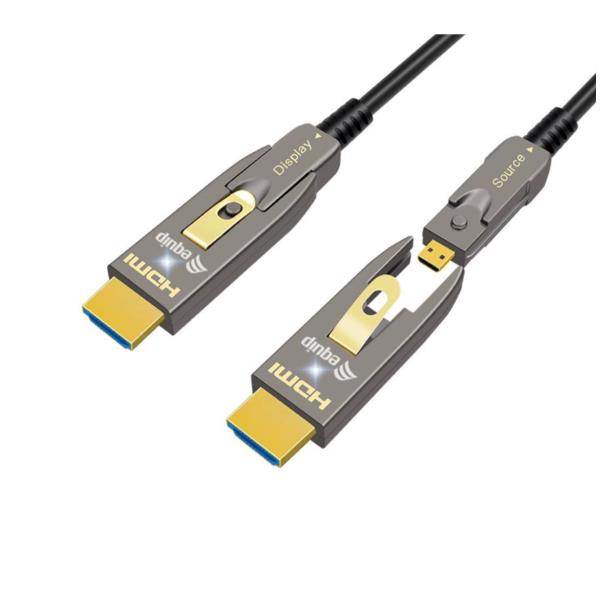 Equip Hdmi 2.1 Detachable Type D+a Aoc Cable 20m 119473