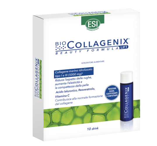 Esi Biocollagenix Integratore di Collagene 10 Drink