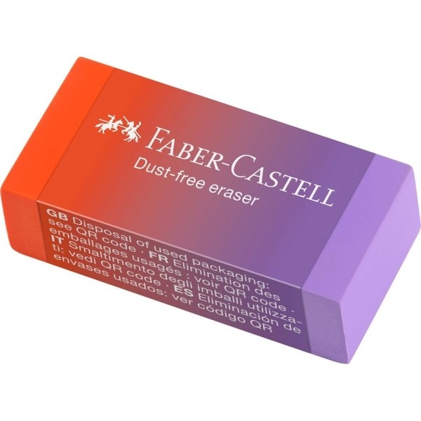 Espositore Faber-Castell Dust Free Flow con 24 gomme - Senza PVC - A basso residuo - Colori assortiti Espositore Faber-Castell Dust Free Flow con 24 gomme - Senza PVC - A basso residuo - Colori assortiti