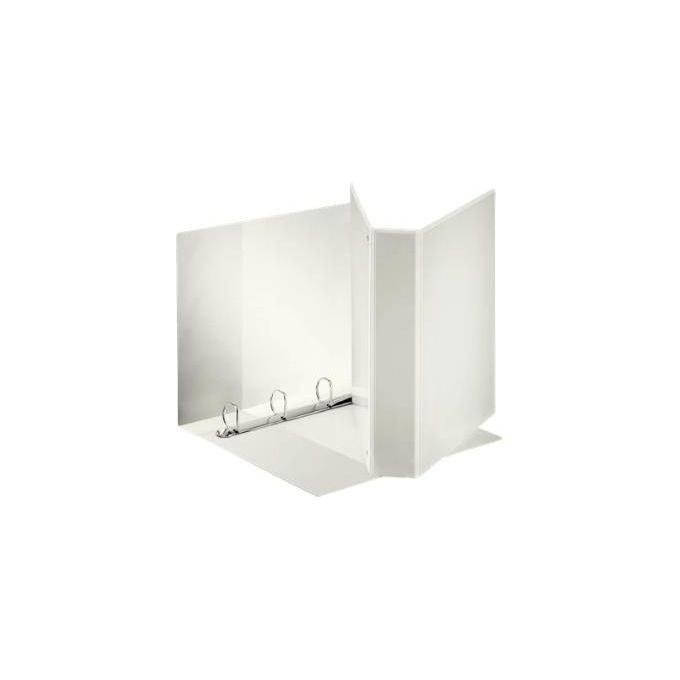 Esselte 394754000 Raccoglitore Display Personalizzabile Formato Maxi 4 Anelli a D 50mm 3 Tasche Esterne 480 Fogli colore Bianco