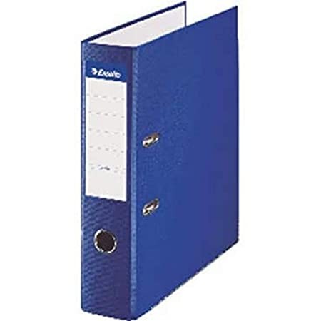 Esselte raccoglitore - Formato A4 - 75mm - Capacità 500 fogli - Colore blu