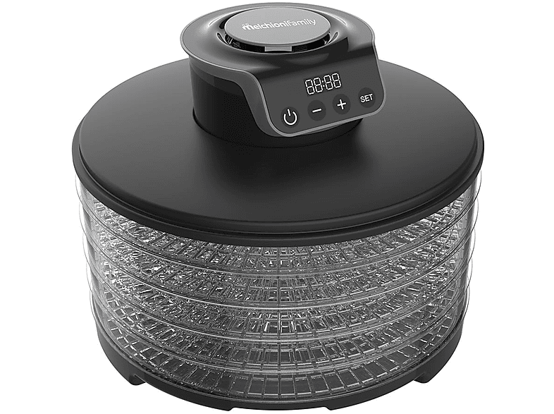 Essiccatore MELCHIONI FAMILY TOWER, 250W, 5 ripiani, display digitale e timer