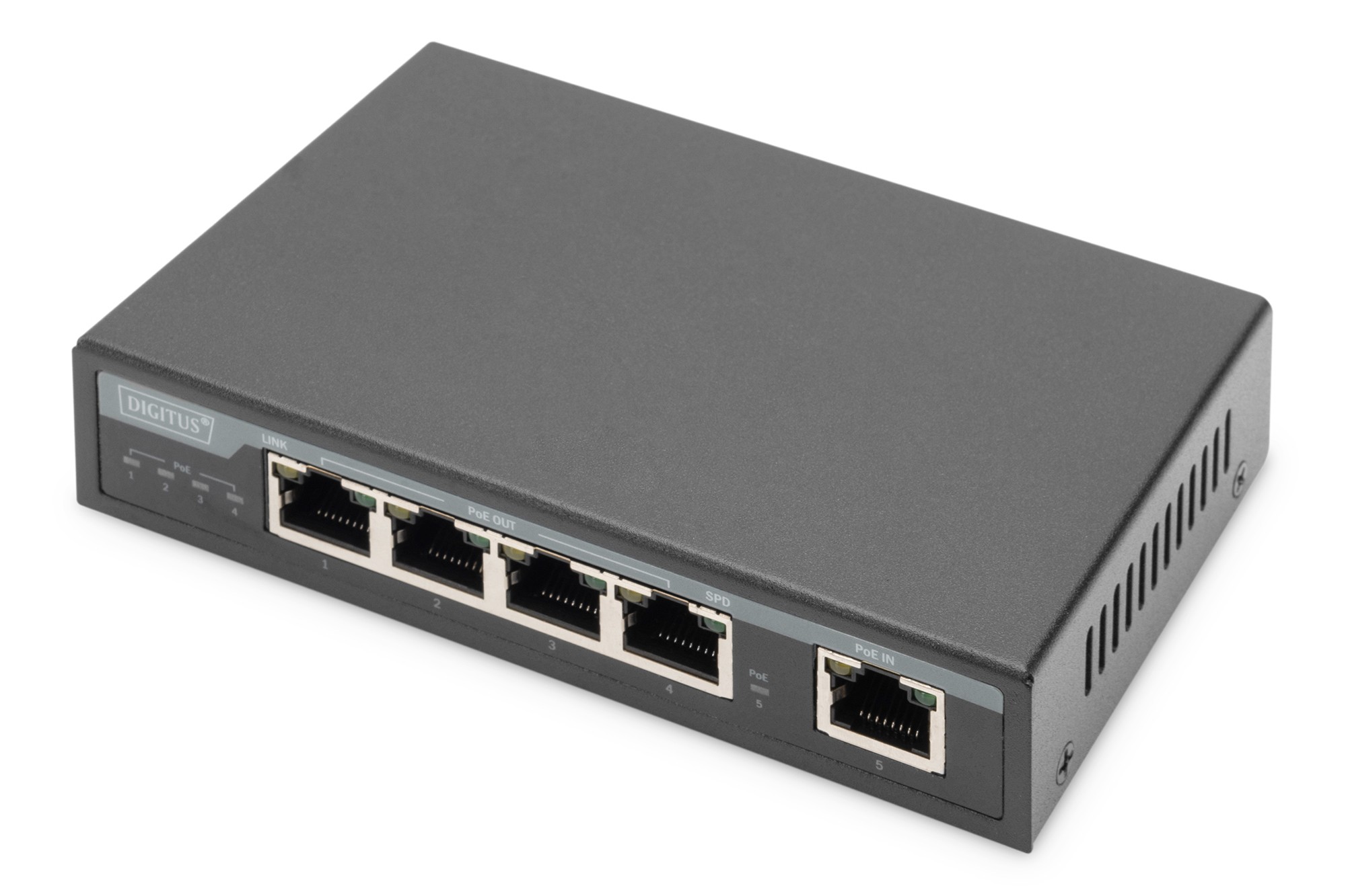 Estensore 4 Porte Gigabit 4Ppoe Extender 802.3At 60 W