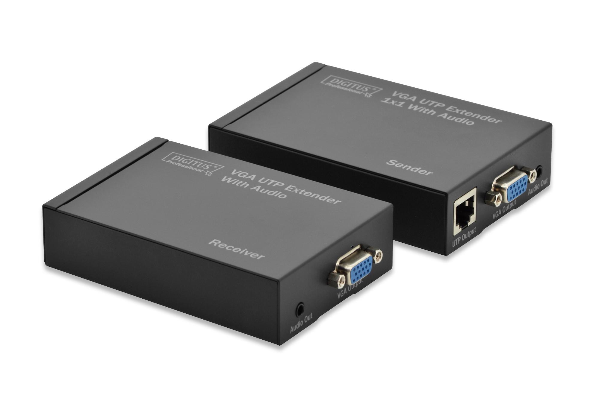 Estensore Vga Tramite Cavo Rete Con Audio 300 Metri Estensore Vga Tramite Cavo Rete Con Audio 300 Metri