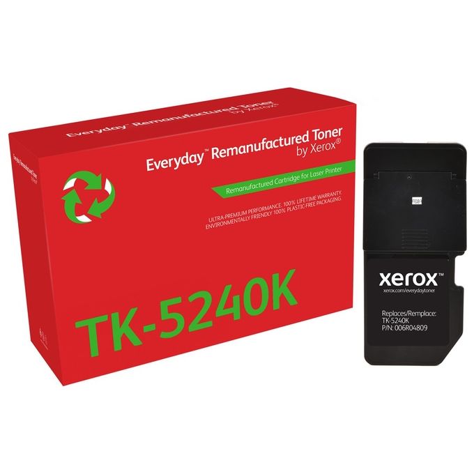 Everyday di Xerox Toner Rigenerato Nero Compatibile con Kyocera Tk-5240k Everyday di Xerox Toner Rigenerato Nero Compatibile con Kyocera Tk-5240k