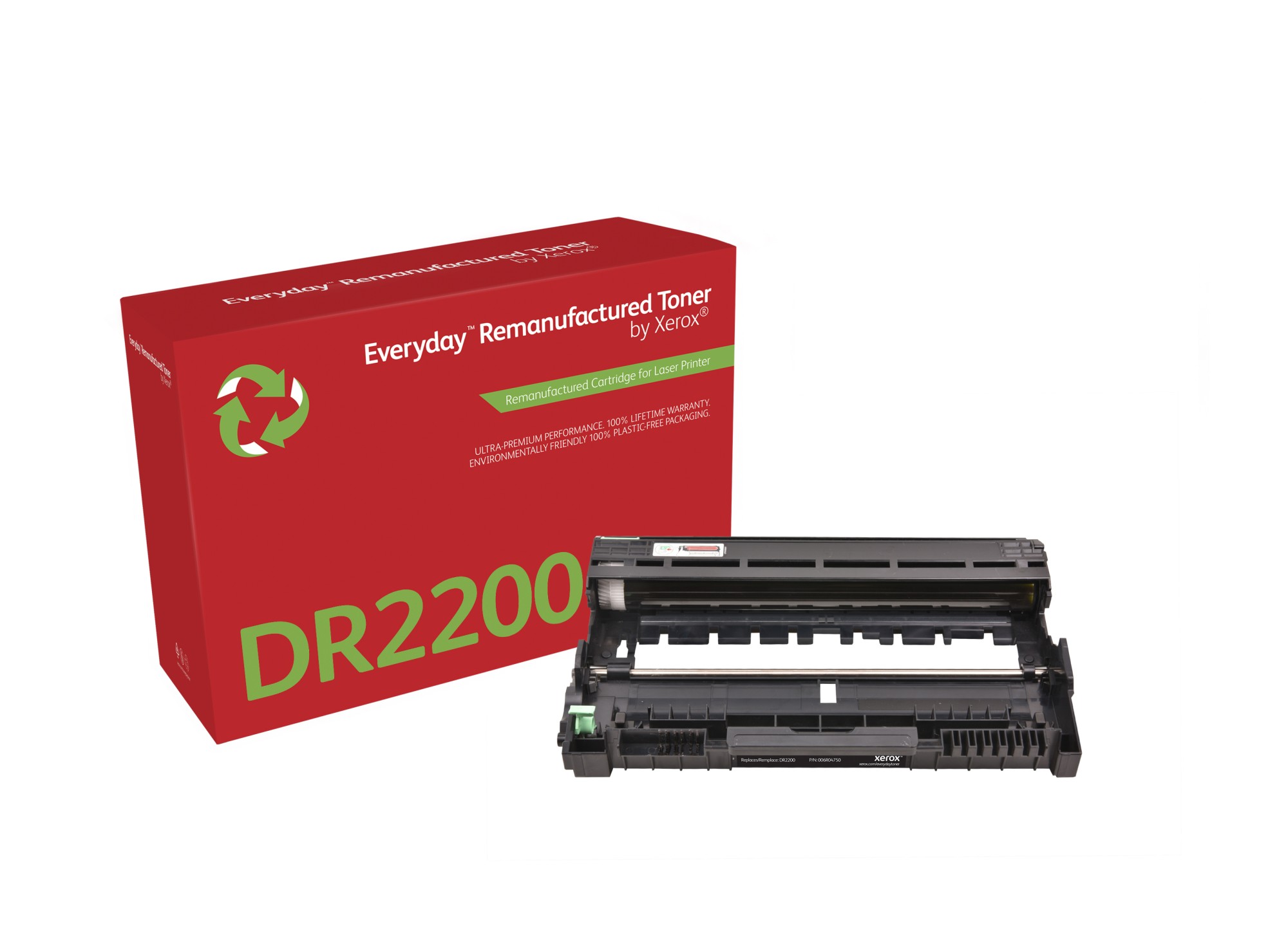 Everyday Rigenerato Fotoricettore di Xerox per Brother DR2200 Capacità standard Everyday Rigenerato Fotoricettore di Xerox per Brother DR2200 Capacità standard