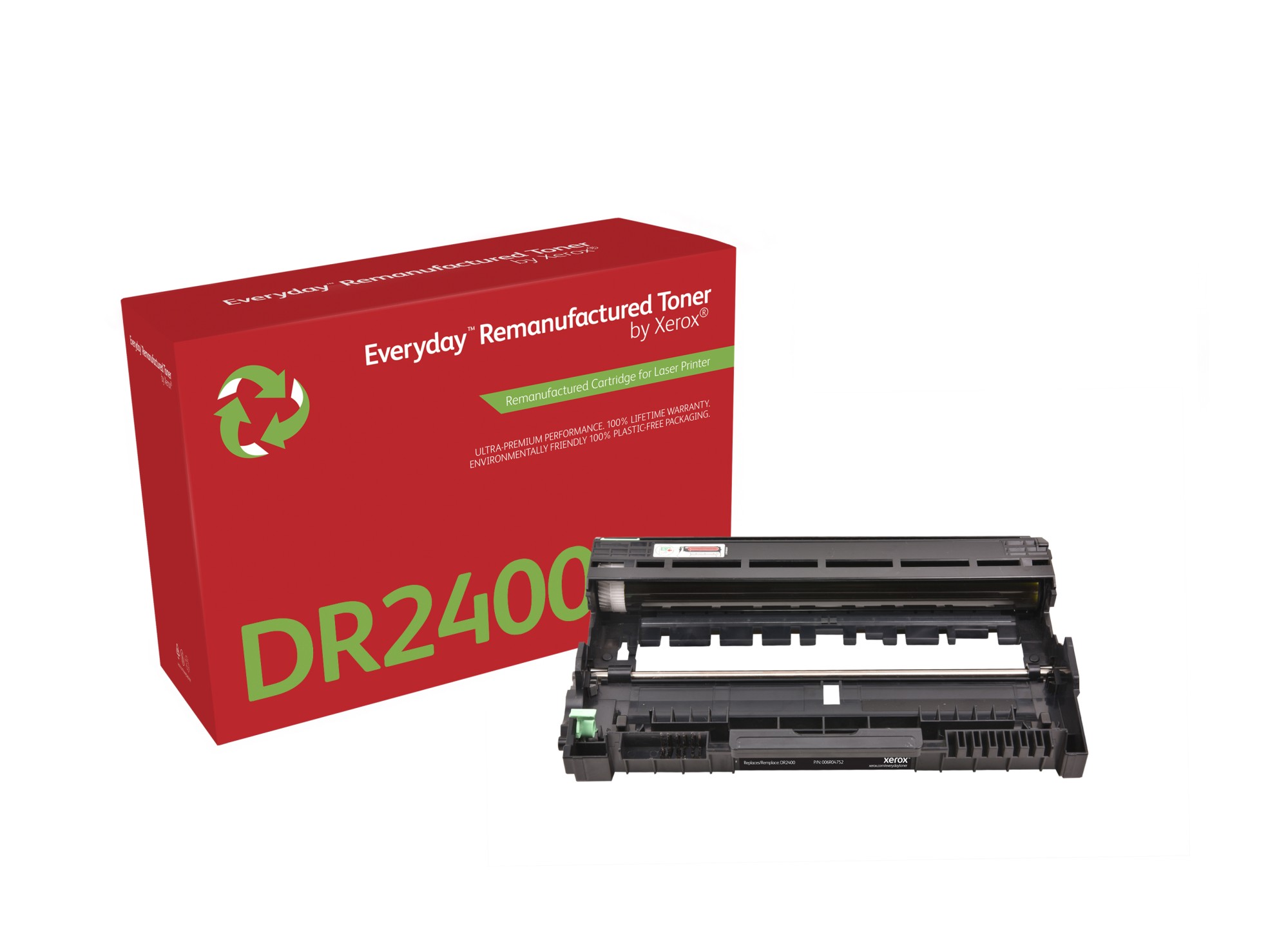 Everyday Rigenerato Fotoricettore di Xerox per Brother DR2400 Capacità standard