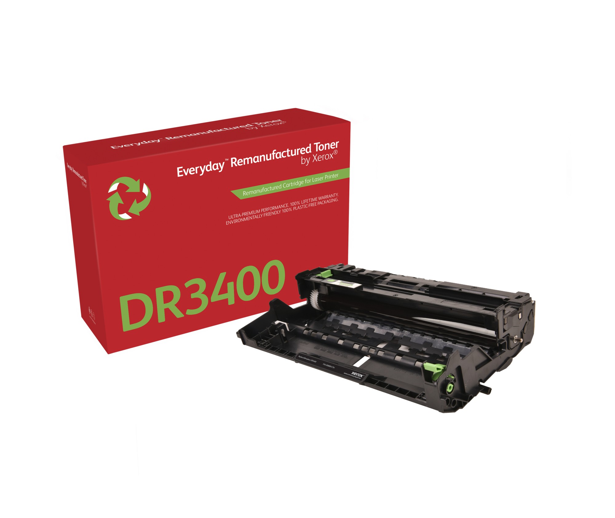 Everyday Rigenerato Fotoricettore rigenerato Everyday di Xerox Mono compatibile con Brother DR3400 Capacità standard