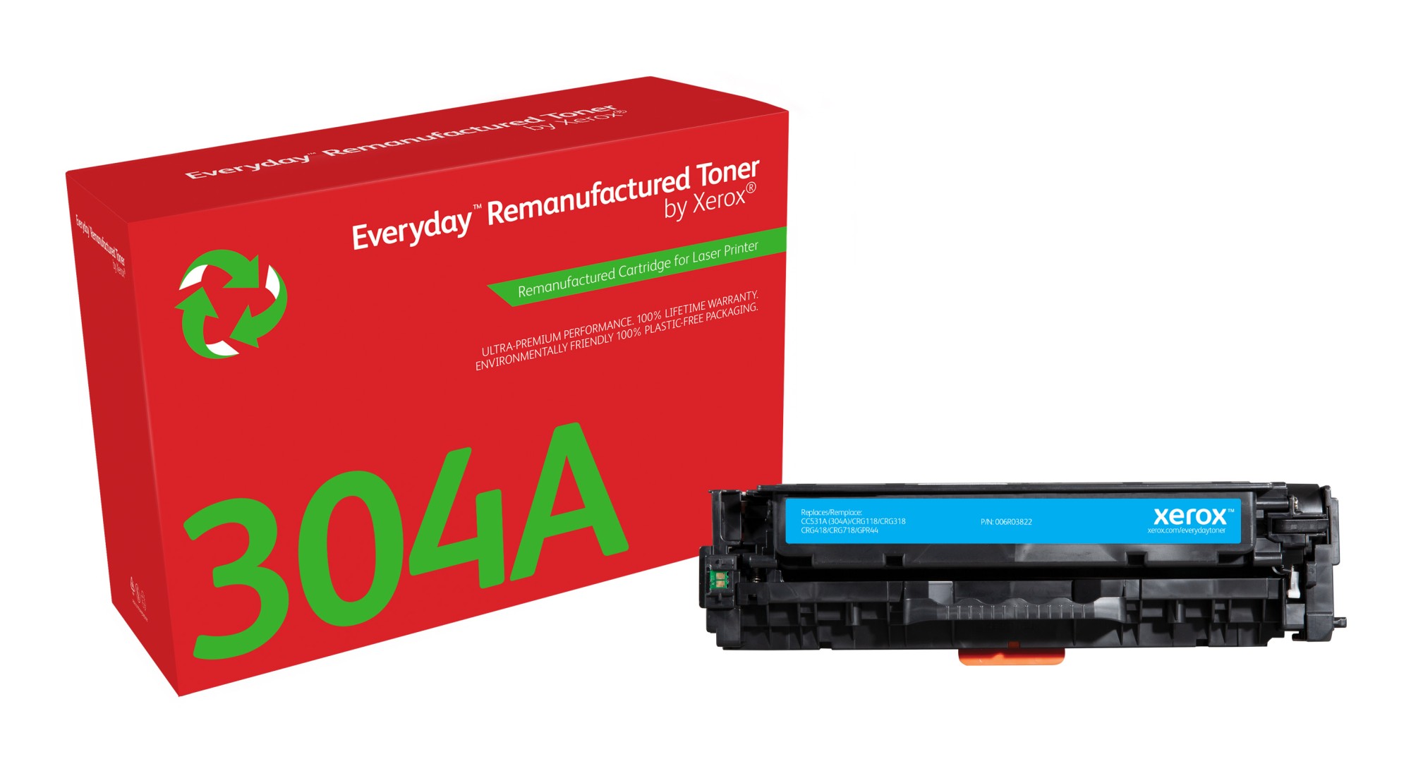 Everyday Toner Ciano compatibile con HP 304A (CC531A/ CRG-118C/ GPR-44C) Everyday Toner Ciano compatibile con HP 304A (CC531A/ CRG-118C/ GPR-44C)