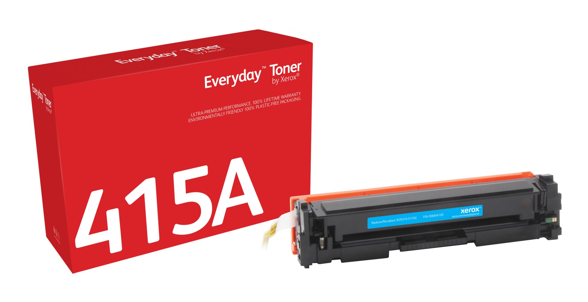 Everyday Toner Ciano compatibile con HP 415A (W2031A) Resa standard Everyday Toner Ciano compatibile con HP 415A (W2031A) Resa standard