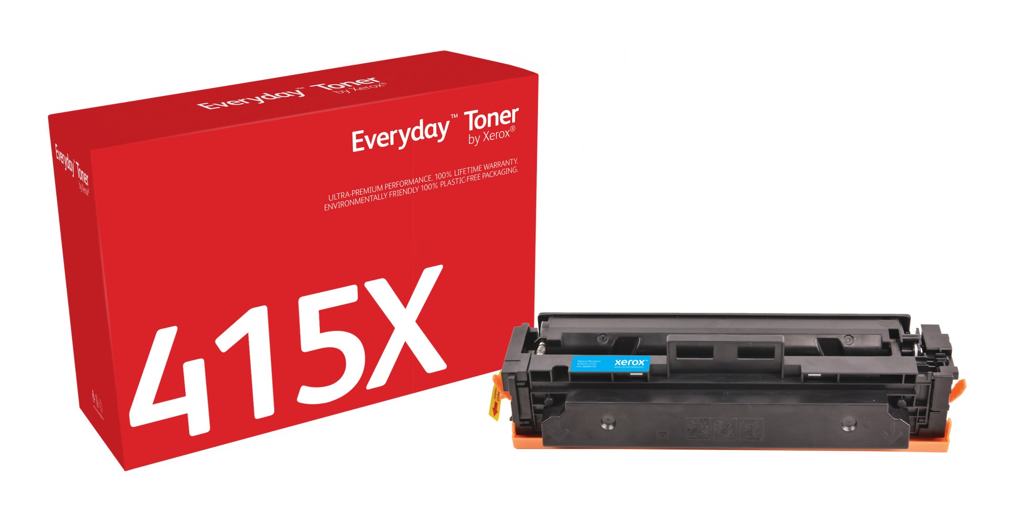 Everyday Toner Ciano compatibile con HP 415X (W2031X) Resa elevata