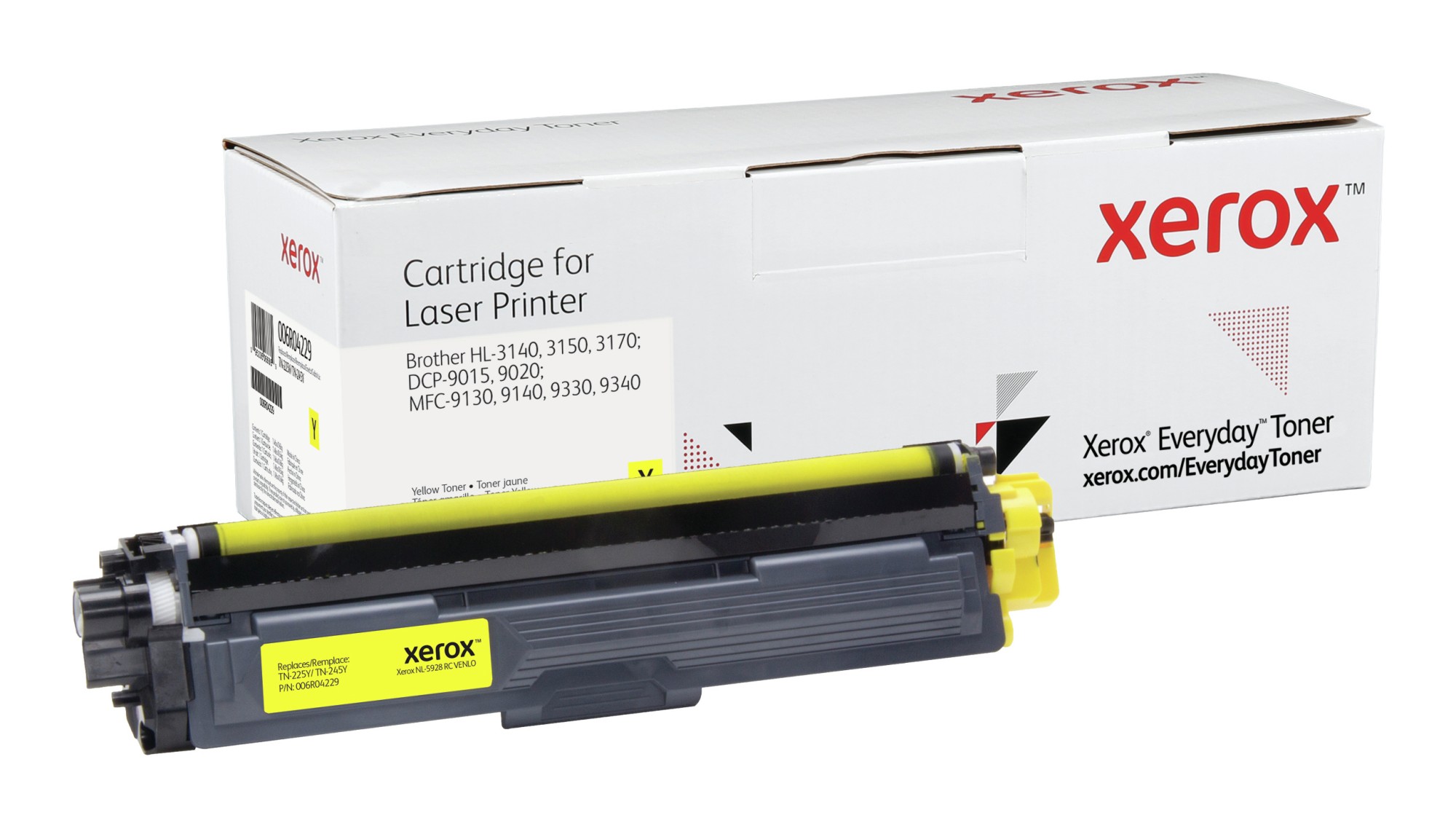 Everyday Toner Giallo compatibile con Brother TN-225Y/ TN-245Y Resa elevata Everyday Toner Giallo compatibile con Brother TN-225Y/ TN-245Y Resa elevata