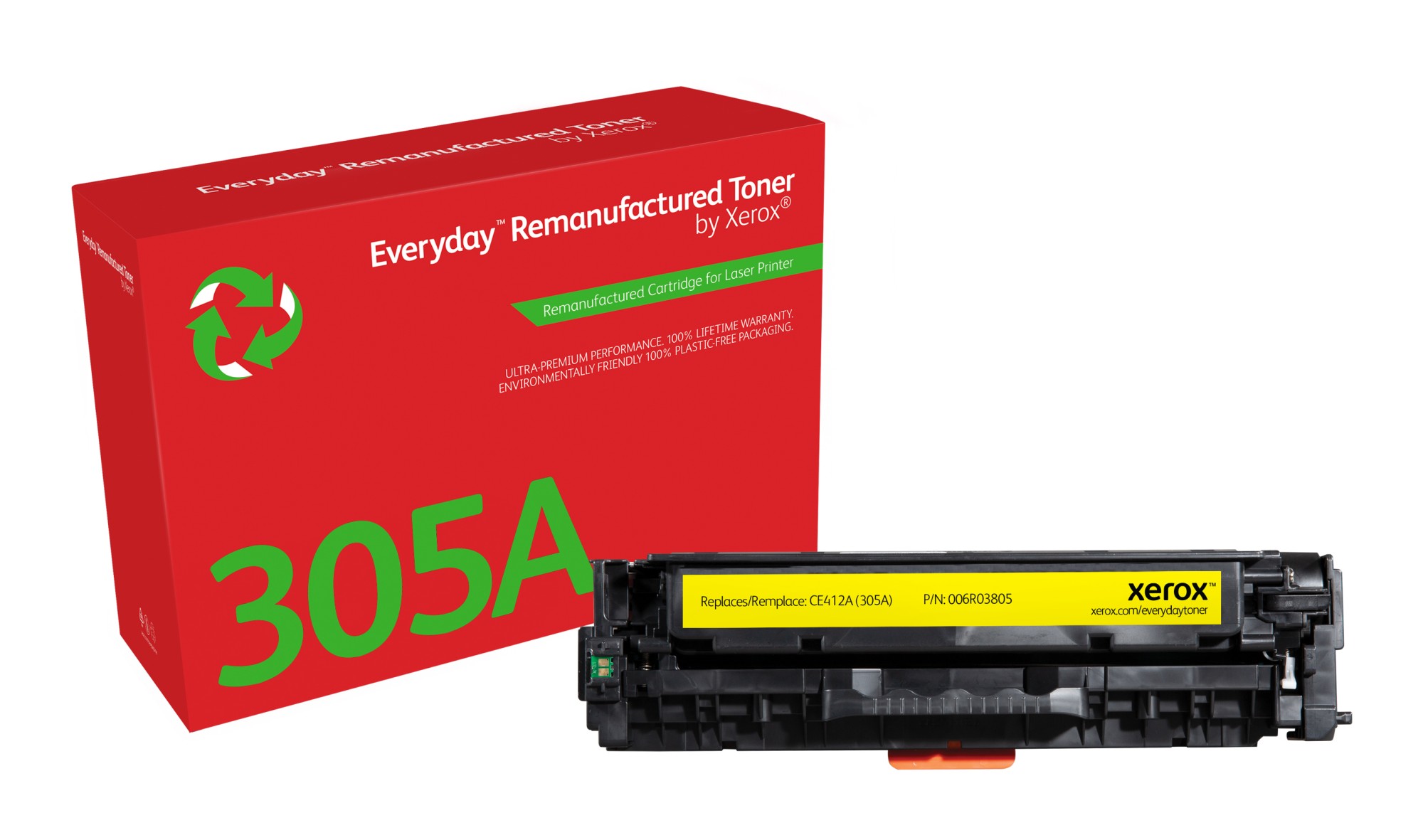 Everyday Toner Giallo compatibile con HP 305A (CE412A) Everyday Toner Giallo compatibile con HP 305A (CE412A)