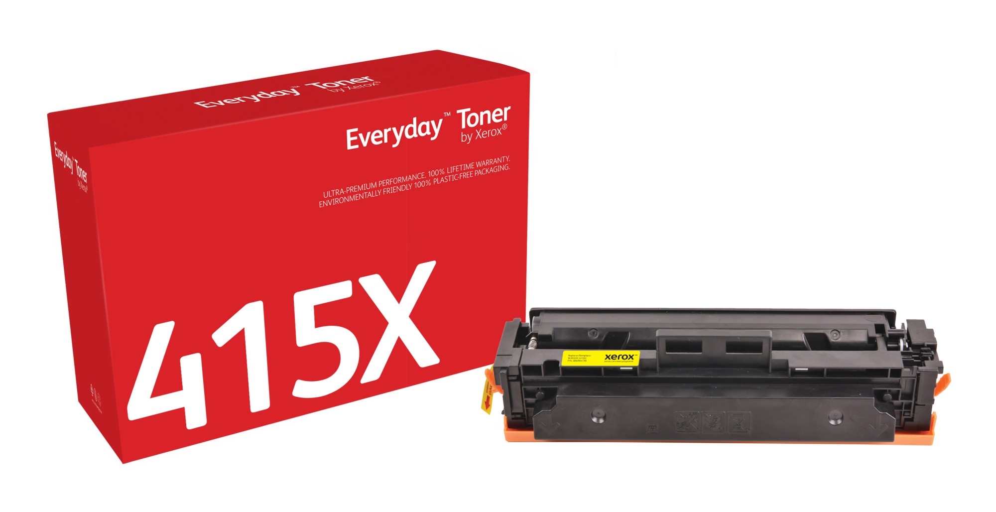Everyday Toner Giallo compatibile con HP 415X (W2032X) Resa elevata Everyday Toner Giallo compatibile con HP 415X (W2032X) Resa elevata