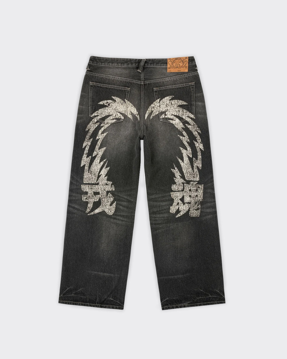 Evisu Jeans Electric Daikoku "Ebisu Spirit" Dark Tone Denim Black