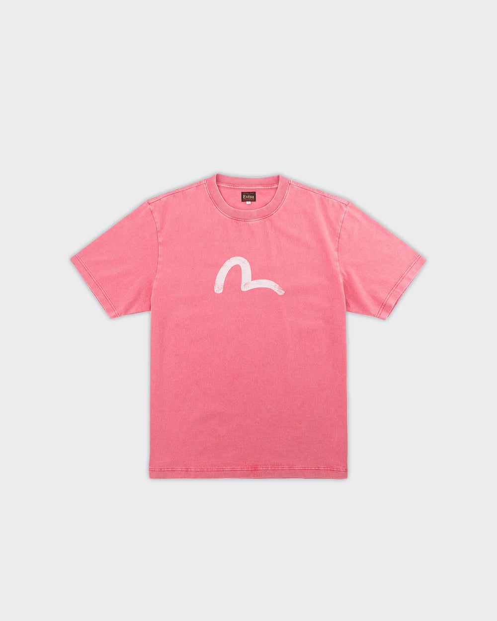 Evisu T-Shirt Vintage Seagull Rossa Evisu T-Shirt Vintage Seagull Rossa
