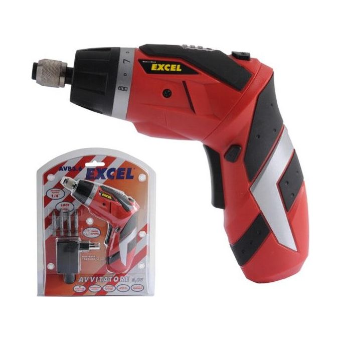 Excel Avvitatore Batteria V.3,6 Li Plsl86 Excel Avvitatore Batteria V.3,6 Li Plsl86