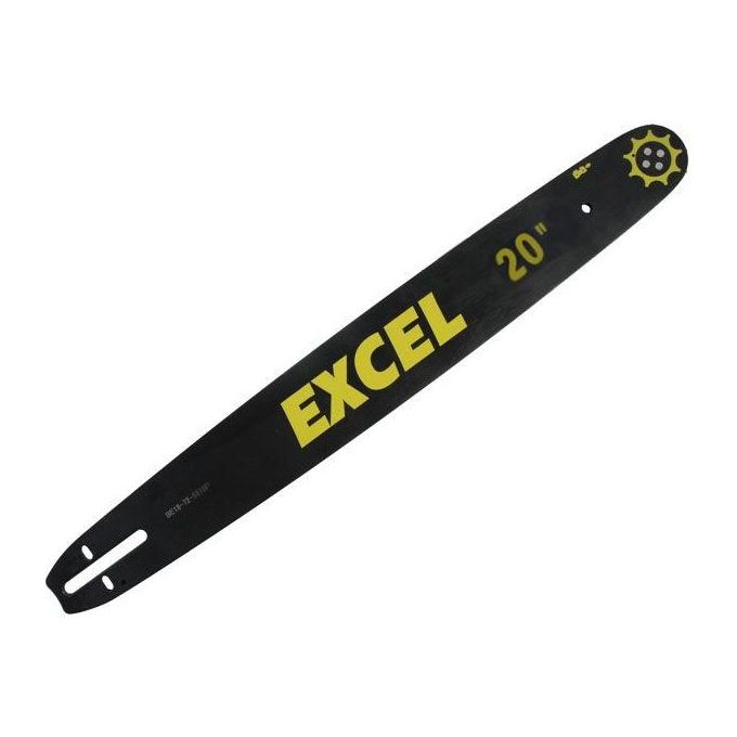 EXCEL Barra motosega laminata 50 cm 20'' passo 0.325'' spessore 1.5 mm compatibile con modelli EXCEL 62962 colore Nero
