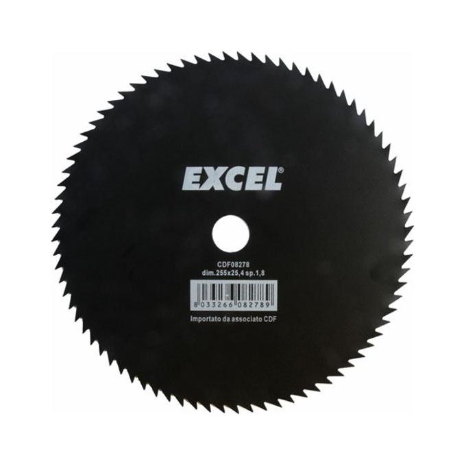 Excel Disco Acciaio 80 Denti Mm 255 Excel Disco Acciaio 80 Denti Mm 255