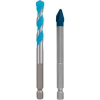 EXPERT HEX-9 HardCeramic + HEX-9 MultiConstruction Set di punte, Ø 8mm, Drill bit set
