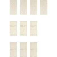 Expert Set di fogli abrasivi a struttura a rete M480 93 x 186mm, K80 / 120 / 180, Foglio abrasivo
