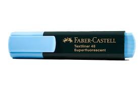 Faber-Castell 154851 evidenziatore 1 pz Punta smussata Blu Faber-Castell 154851 evidenziatore 1 pz Punta smussata Blu