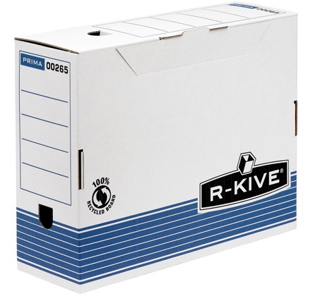 Fellowes 0026501 scatola per la conservazione di documenti Blu Bianco