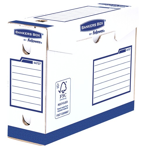 Fellowes 4472702 scatola per la conservazione di documenti Carta Blu Bianco Fellowes 4472702 scatola per la conservazione di documenti Carta Blu Bianco