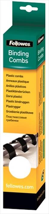 Fellowes - Dorsi Plastici 10mm-bianco