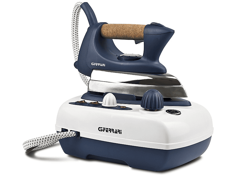 FERRO A CALDAIA G3 FERRARI GETTO-VAP, Potenza 2000 W, pompa 3 bar, Vapore continuo fino a 50 g/min, Capacità serbatoio 700 l