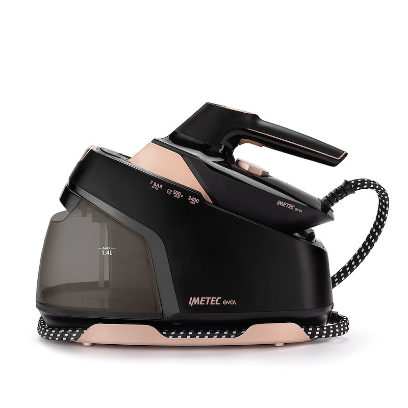FERRO A CALDAIA IMETEC EVOS, Potenza 2400 W, pompa 7 bar, Sistema anticalcare integrato